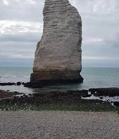 Appartement Flat For 2, Free Car Park, 250 M From The Seaside. à Étretat Extérieur photo